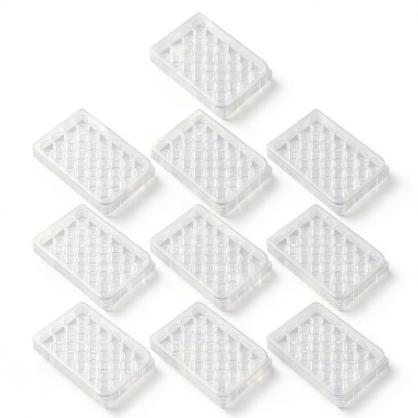 Culture Plate 24 Well Highly Transparent Tissue Plate with Lid – 10pcs-3