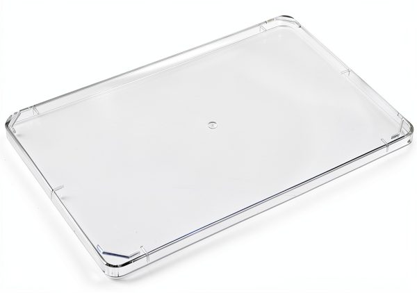 Polystyrene Crystal-Clear Lids 782152 by BrandTech 4.5mm Pack of 50-0
