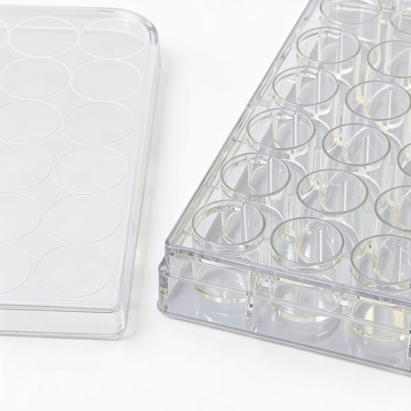Culture Plate 24 Well Highly Transparent Tissue Plate with Lid – 10pcs-5