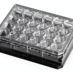 Corning 353226, Clear Cell Culture Plate 24 Well Flat-Bottom w/lid, 36 per Case-0