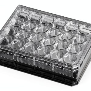 Corning 353226, Clear Cell Culture Plate 24 Well Flat-Bottom w/lid, 36 per Case-0
