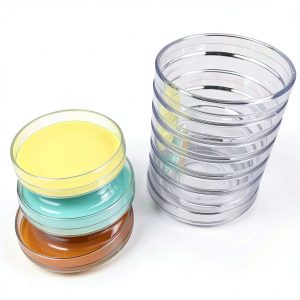20-Piece Petri Dish, Diameter 90 mm, Depth 15 mm Plastic Petri Dish with lid, Laboratory, School Experimental Project Supplies, Theme Parties, etc.-0
