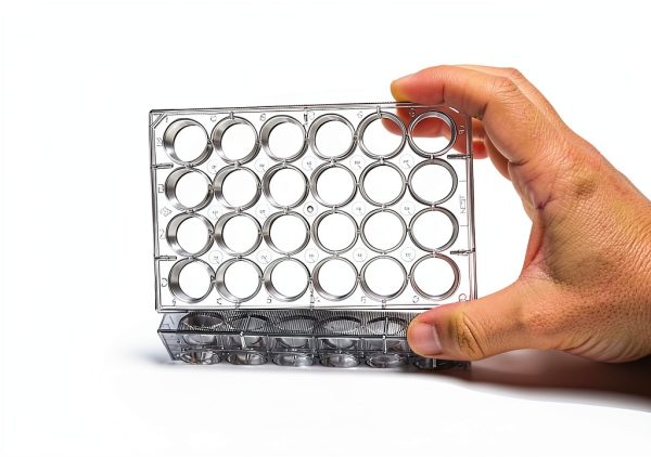 Nest Scientific 702001 Polystyrene 24 Well Cell Culture Plate, Flat Bottom, Tissue Culture Treated, Sterile, Clear, 1 per Pack, 50 per Case (Pack of 50)-3