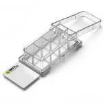 SPL Cell Culture Chamber Slide Clear 8 Well PS Frame PP Holder Sterile-0